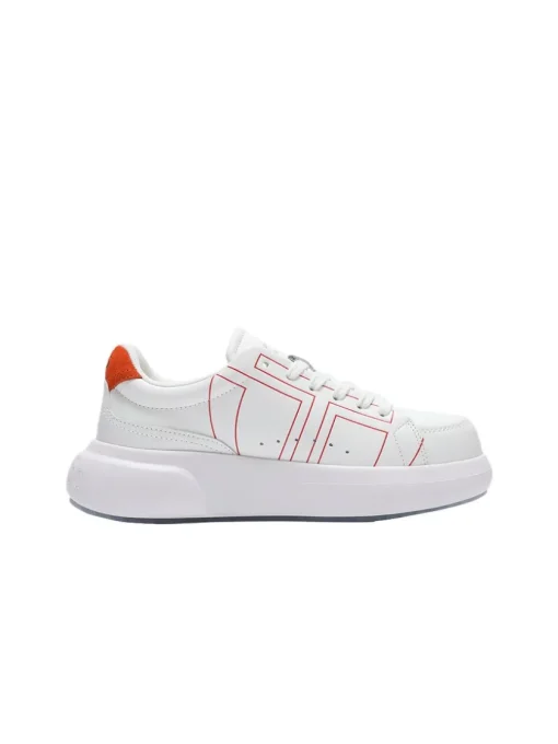 Shoes|Sergio Tacchini 1966 Court Sneaker- White/ Adrenaline Rush