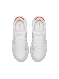 Shoes|Sergio Tacchini 1966 Court Sneaker- White/ Adrenaline Rush