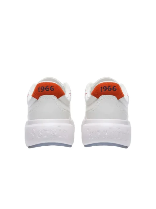 Shoes|Sergio Tacchini 1966 Court Sneaker- White/ Adrenaline Rush