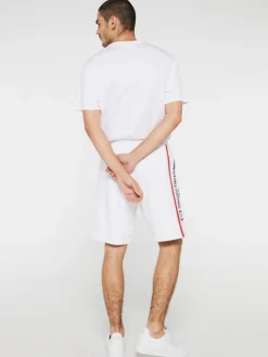 View All|Sergio Tacchini Abbey Shorts- White/ Adrenaline Rush
