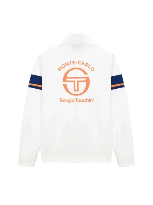 For The Court|Sergio Tacchini Ace Staff Track Jacket- Off White