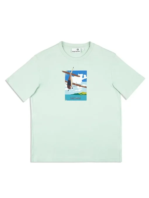 T-Shirts|Sergio Tacchini Aereo T-Shirt- Surf Spray