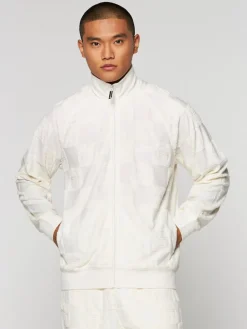 Jackets|Sergio Tacchini Anzio Zip-Up Track Jacket-Gardenia