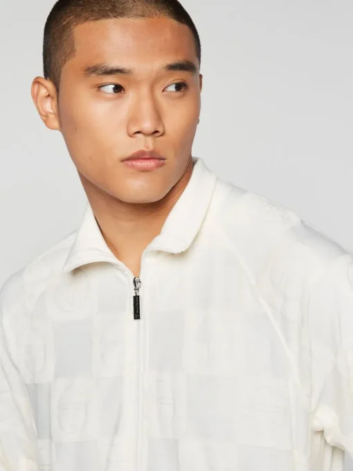 Tracksuits|Sergio Tacchini Anzio Zip-Up Track Jacket-Gardenia