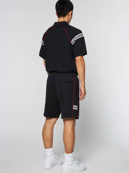 Shorts And Swim|Sergio Tacchini Ascot Track Short- Black