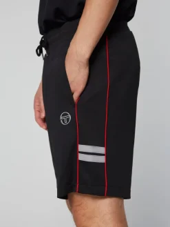 Shorts And Swim|Sergio Tacchini Ascot Track Short- Black