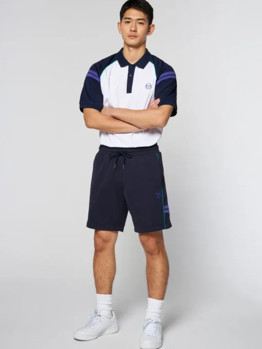 View All|Sergio Tacchini Ascot Track Short-Maritime Blue