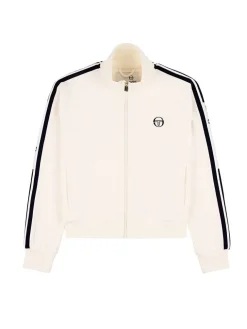 Tracksuits|Sergio Tacchini Atri Velour Track Jacket- Gardenia
