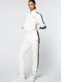 Tracksuits|Sergio Tacchini Atri Velour Track Jacket- Gardenia