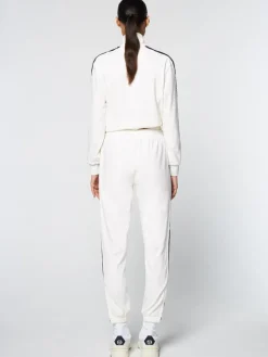 Tracksuits|Sergio Tacchini Atri Velour Track Jacket- Gardenia