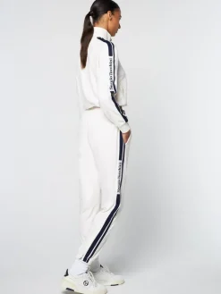 Velour|Sergio Tacchini Atri Velour Track Pant- Gardenia