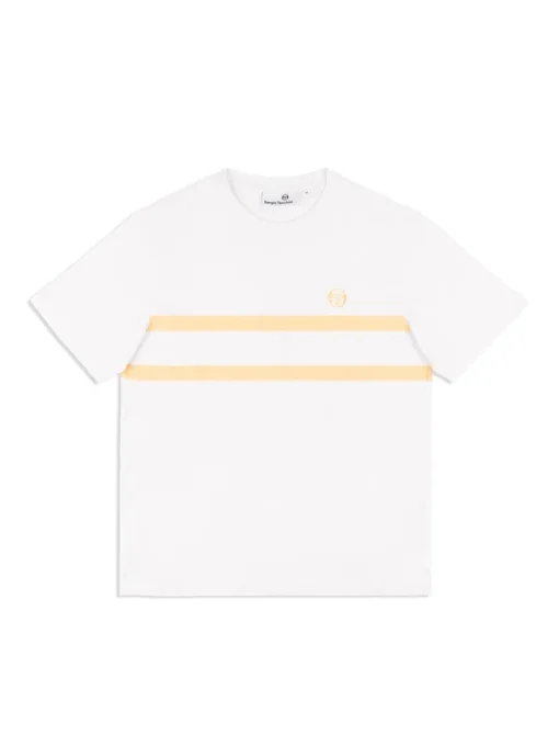 For The Court|Sergio Tacchini Banda T-Shirt- Golden Haze