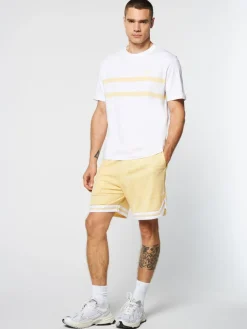 For The Court|Sergio Tacchini Banda T-Shirt- Golden Haze