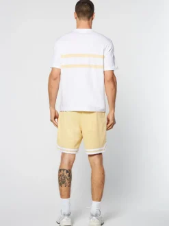 For The Court|Sergio Tacchini Banda T-Shirt- Golden Haze