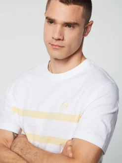 For The Court|Sergio Tacchini Banda T-Shirt- Golden Haze