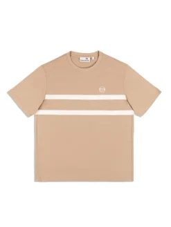 T-Shirts|Sergio Tacchini Banda T-Shirt- Humus