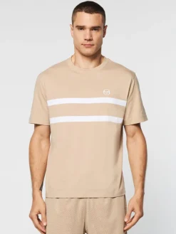 T-Shirts|Sergio Tacchini Banda T-Shirt- Humus