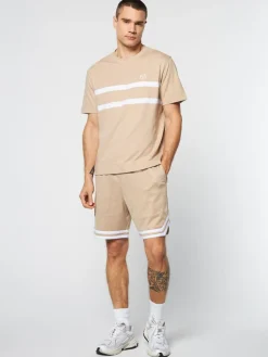 Matching Separates|Sergio Tacchini Banda T-Shirt- Humus