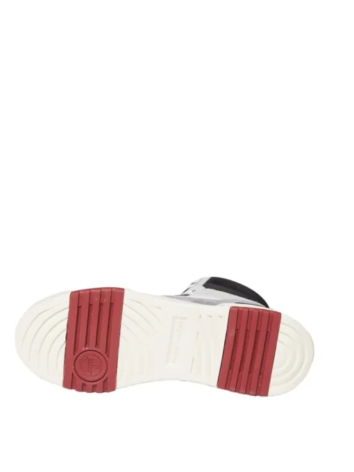 Shoes|Sergio Tacchini Bb Court Hi Sneaker- White/ Tofu/ Quiet Grey
