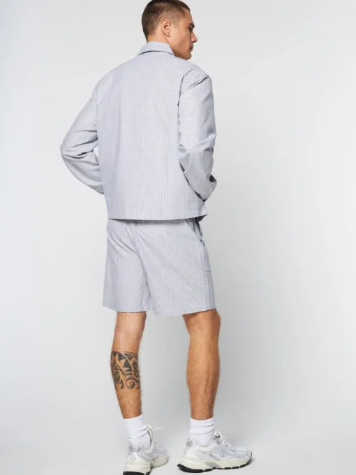 Matching Separates|Sergio Tacchini Benvolio Oxford Jacket- Maritime Blue