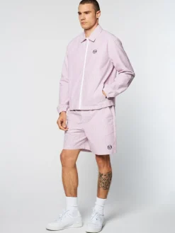 Matching Separates|Sergio Tacchini Benvolio Oxford Jacket- Wild Rose