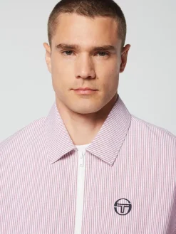 Matching Separates|Sergio Tacchini Benvolio Oxford Jacket- Wild Rose