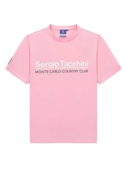T-Shirts|Sergio Tacchini Bimane Mch T-Shirt- Light Pink