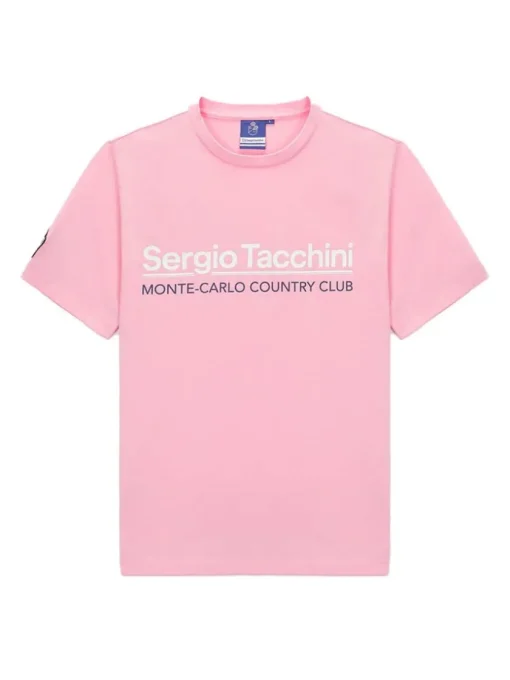 T-Shirts|Sergio Tacchini Bimane Mch T-Shirt- Light Pink