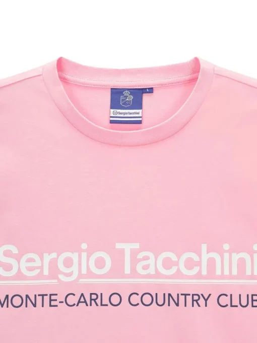 T-Shirts|Sergio Tacchini Bimane Mch T-Shirt- Light Pink