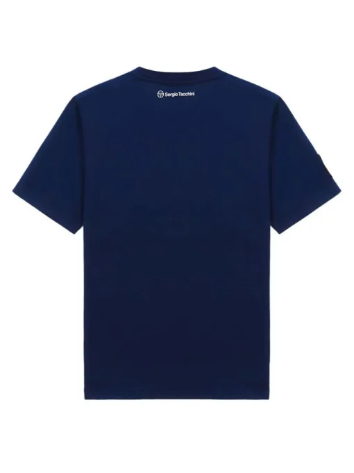 For The Court|Sergio Tacchini Bimane Mch T-Shirt- Navy