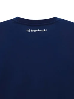 For The Court|Sergio Tacchini Bimane Mch T-Shirt- Navy