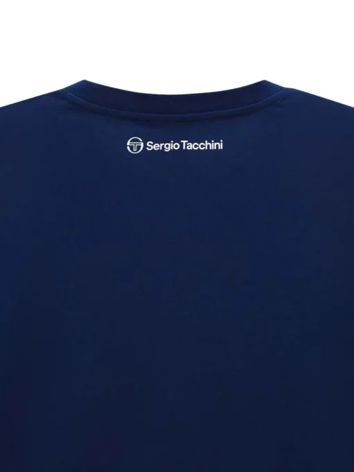 For The Court|Sergio Tacchini Bimane Mch T-Shirt- Navy