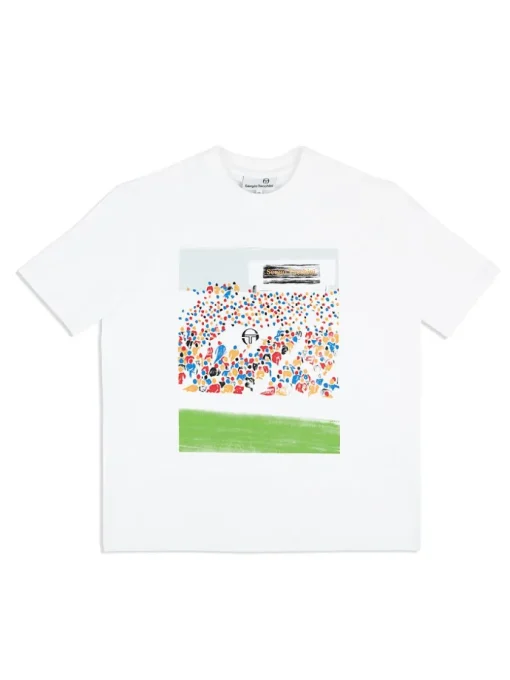 T-Shirts|Sergio Tacchini Carson T-Shirt- White