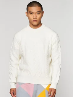 Knitwear|Sergio Tacchini Cave Sweater- Gardenia