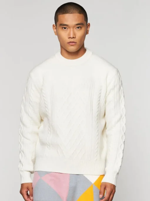 Knitwear|Sergio Tacchini Cave Sweater- Gardenia