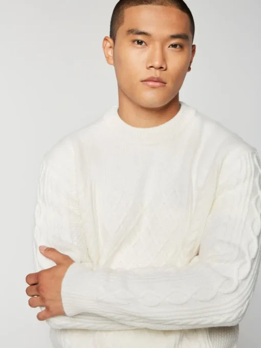 Knitwear|Sergio Tacchini Cave Sweater- Gardenia