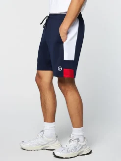 Shorts And Swim|Sergio Tacchini Cole Shorts- Maritime Blue/ White
