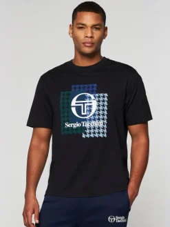 The Essentials|Sergio Tacchini Cori T-Shirt- Black Beauty
