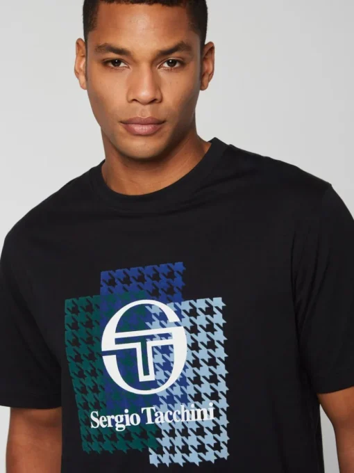 T-Shirts|Sergio Tacchini Cori T-Shirt- Black Beauty