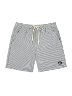 Shorts And Swim|Sergio Tacchini Cosimo Oxford Shorts- Maritime Blue