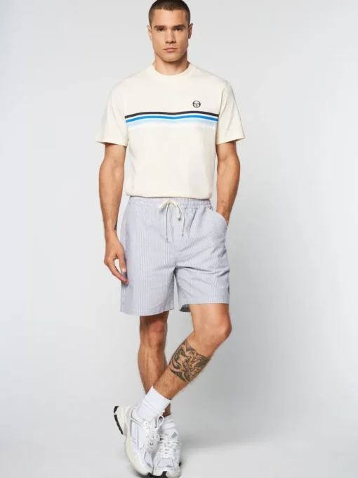 Shorts And Swim|Sergio Tacchini Cosimo Oxford Shorts- Maritime Blue