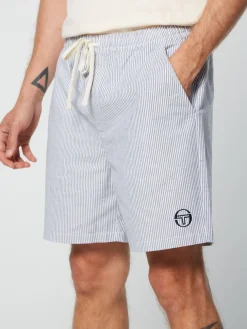 Shorts And Swim|Sergio Tacchini Cosimo Oxford Shorts- Maritime Blue