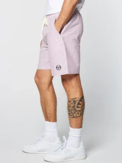 Shorts And Swim|Sergio Tacchini Cosimo Oxford Shorts- Wild Rose