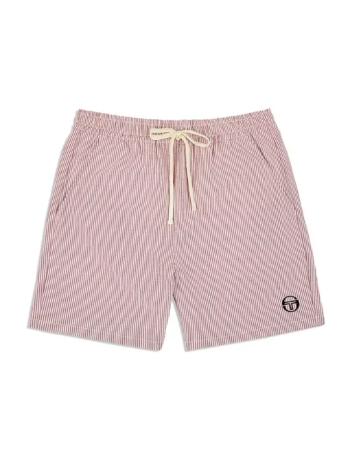 View All|Sergio Tacchini Cosimo Oxford Shorts- Wild Rose
