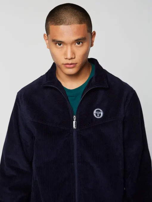 Jackets|Sergio Tacchini Coste Zip-Up Jacket- Maritime Blue