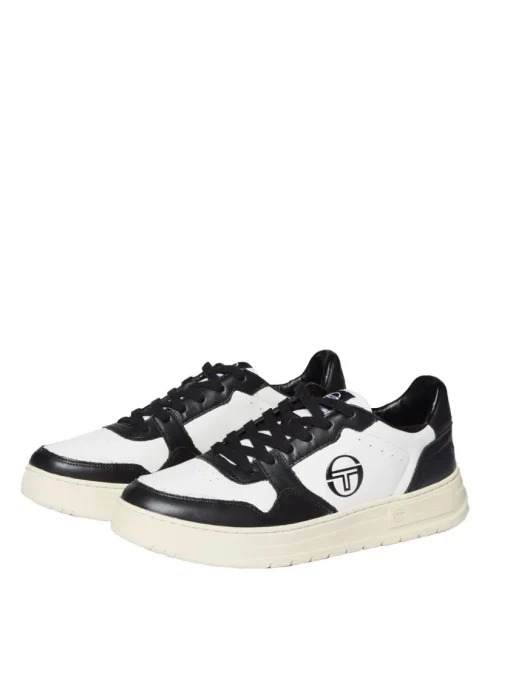 Shoes|Sergio Tacchini Court Classic Mp Sneaker- Antique White/ Seedpearl/ Raven