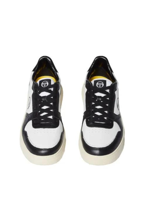 Shoes|Sergio Tacchini Court Classic Mp Sneaker- Antique White/ Seedpearl/ Raven