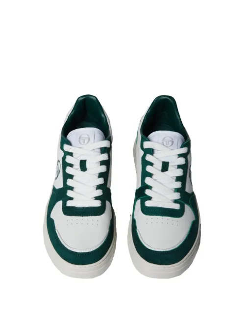 For The Court|Sergio Tacchini Court Classic Mp Sneaker- White/ Tofu/ Botanical Garden