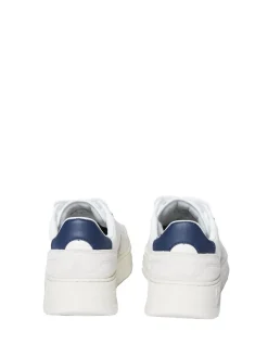 Shoes|Sergio Tacchini Court Classic Mp Sneaker- White/ Antique White/ Maritime Blue