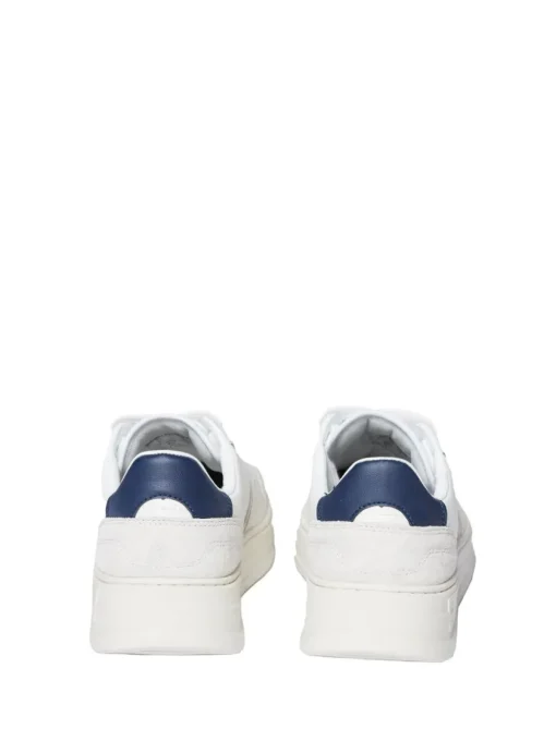 Shoes|Sergio Tacchini Court Classic Mp Sneaker- White/ Antique White/ Maritime Blue